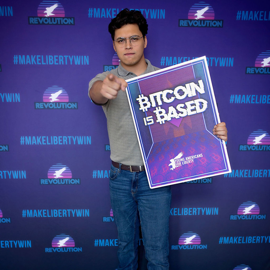 Bitcoin is Based Poster